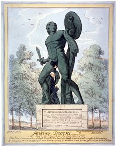 'सभ्य बनाना !! वाइस के दमन के लिए समाज को एक संकेत...', 1822 द्वारा जॉर्ज क्रूइशांक