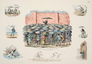 सेंट स्विथंस चैपल कोल्ड-बाथ फ़ील्ड, पब। 1833 (हाथ के रंग का उत्कीर्णन) द्वारा जॉर्ज क्रूइशांक
