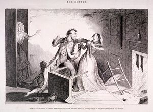 द बॉटल, 1847 द्वारा जॉर्ज क्रूइशांक