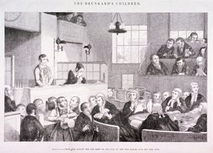 द ड्रंकार्ड्स चिल्ड्रन, c1847 द्वारा जॉर्ज क्रूइशांक