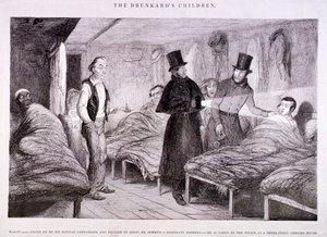 द ड्रंकार्ड्स चिल्ड्रन, c1847 द्वारा जॉर्ज क्रूइशांक