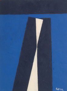व्हाइट थ्रस्ट, 2002 (कार्ड पर तेल)
