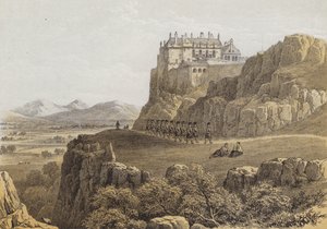 स्टर्लिंग कैसल (क्रोमोलिथो) द्वारा जॉर्ज फेनिल रॉबसन
