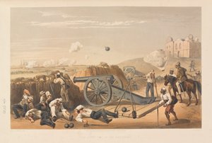 हैवी डे बैटरियों में , 1857 द्वारा जॉर्ज फ्रेंकलिन एटकिंसन