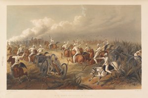  एक्शन में हॉर्स आर्टिलरी , 1857 के लगभग