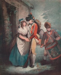 द बिलिटेड सोल्जर का प्रस्थान, c1786-1813, 1909