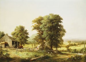 ग्रीष्मकालीन फार्म दृश्य, 1862