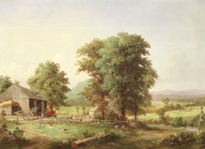 ग्रीष्मकालीन लैंडस्केप, 1862 द्वारा जॉर्ज हेनरी ड्यूर्री