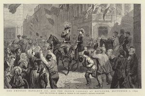 7 सितंबर 1854 को बोगलोन में सम्राट नेपोलियन III और प्रिंस कॉन्सोर्ट द्वारा जॉर्ज हाउसमैन थॉमस