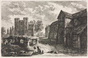 केनिलवर्थ, 1827, 1848 प्रकाशित। द्वारा जॉर्ज द्वितीय कुइटी