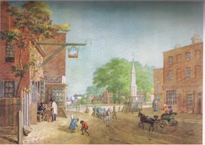 1822 में टोटेनहम विलेज