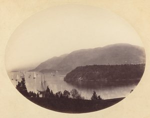ट्रॉफी प्वाइंट, वेस्ट प्वाइंट, हडसन नदी से, सी। 1867-1868।