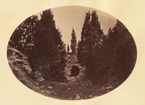 ओल्ड एम्प्लेसमेंट, वेस्ट पॉइंट, 1860 के अंत में।