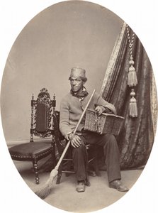 पोर्ट्रेट ऑफ़ ए मैन [रेक्टो], सी। 1862-1864।