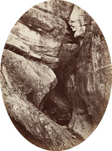 विलियम्स कॉलेज के पास झरना, c. 1870.