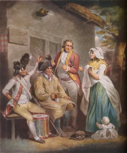 ट्रेपैनिंग ए रिक्रूट, c1791, 1930।