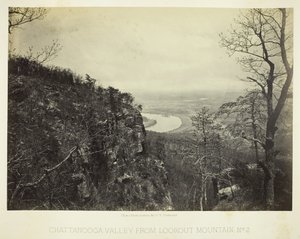 लुकआउट माउंटेन से चट्टानुगा वैली, नंबर 2, 186466। द्वारा जॉर्ज एन। बरनार्ड