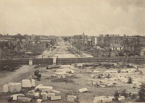 कैपिटल से कोलंबिया, 1860। द्वारा जॉर्ज एन। बरनार्ड