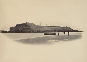 फोर्ट सम्पटर, 1860 के दशक। द्वारा जॉर्ज एन। बरनार्ड