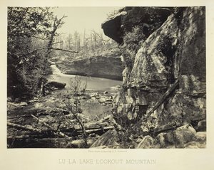 लू-ला लेक लुकआउट माउंटेन, 186466। द्वारा जॉर्ज एन। बरनार्ड