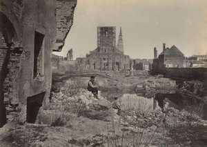 चार्ल्सटन, दक्षिण कैरोलिना, 1860 के दशक में खंडहर।