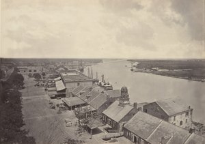 सवाना, जॉर्जिया नंबर 1, 1860 के दशक। द्वारा जॉर्ज एन। बरनार्ड
