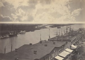 सवाना, जॉर्जिया नंबर 2, 1860 के दशक। द्वारा जॉर्ज एन। बरनार्ड