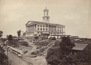 कैपिटल, नैशविले, टेनेसी, 1860 के दशक।