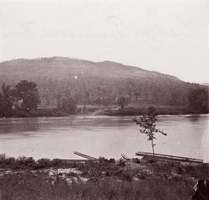टेनेसी नदी पर देखें, सीए। 1864. द्वारा जॉर्ज एन। बरनार्ड