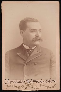 1892 से पहले आर्मट स्टोडार्ट 1842-1910 का पोर्ट्रेट। द्वारा जॉर्ज प्रिंस