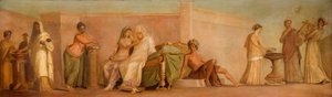 एल्डोब्रंदिनी विवाह की एक प्रति, 1838। द्वारा जॉर्ज रिचमंड