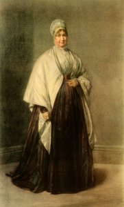 एलिजाबेथ फ्राई, c1843, 1942। द्वारा जॉर्ज रिचमंड