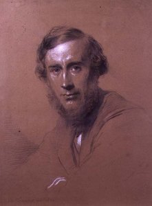 जॉन टिंडल (1820-93) 1864 (क्रेयॉन) द्वारा जॉर्ज रिचमंड