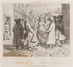 एबैकर्स, एंस्बैक, सी .1821 (नक़्क़ाशी) द्वारा जॉर्ज रॉबर्ट लुईस