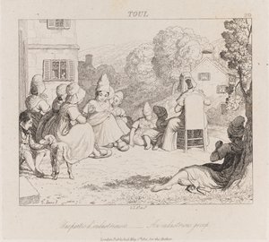 शानदार समूह, टूल, c.1821 (नक़्क़ाशी) द्वारा जॉर्ज रॉबर्ट लुईस