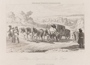 रूपे से डाइपेप, Diligence, ca. 1821 (नक़्क़ाशी)