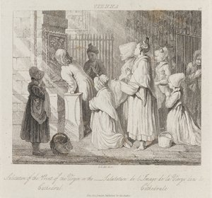 वर्जिन, वियना, c.1821 (नक़्क़ाशी)