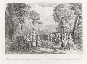 सेंट पॉल्टेन - तीर्थयात्री, c.1821 (नक़्क़ाशी)