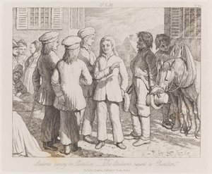 छात्र, उल्म, c.1821 (नक़्क़ाशी) द्वारा जॉर्ज रॉबर्ट लुईस