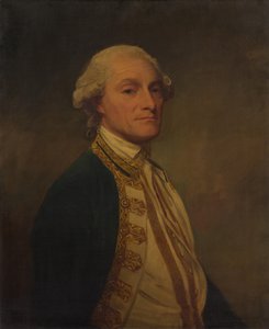एडमिरल सर चेलोनर ओगल 1726-1816। द्वारा जॉर्ज रोमनी