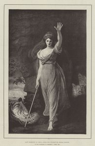 Circe के रूप में लेडी हैमिल्टन द्वारा जॉर्ज रोमनी