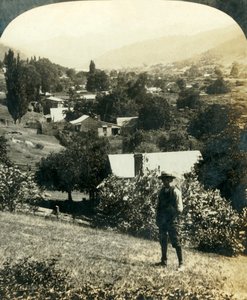 वांडिलिगोंग, विक्टोरिया, ऑस्ट्रेलिया का पक्षी-नेत्र दृश्य, c1909