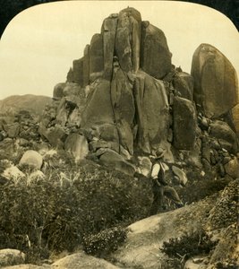 कैथेड्रल रॉक, बफ़ेलो रेंज, विक्टोरिया, ऑस्ट्रेलिया, c1909।