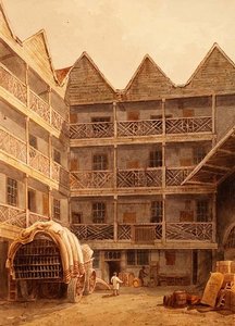 बुल एंड माउथ सराय द्वारा जॉर्ज शेफर्ड