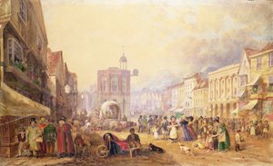 गेब्रियल हिल से मैडस्टोन हाई स्ट्रीट, 1829