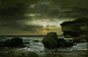 ए मरीन, c.1874-75 द्वारा जॉर्ज Snr। Inness