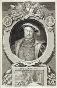 हेनरी VIII (1491-1547), केंसिंग्टन में रॉयल गैलरी में एक पेंटिंग के बाद