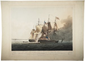 महामहिम जहाज शैनन ने अमेरिकी फ्रिगेट चेसापी पर कब्जा कर लिया, 1813