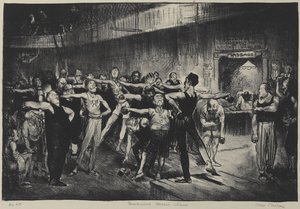 बिजनेस मेंस क्लास (बिजनेस मेंस क्लास, YMCA) 1916 (wow पेपर पर लिथो) द्वारा जॉर्ज वेस्ले बेलोज़
