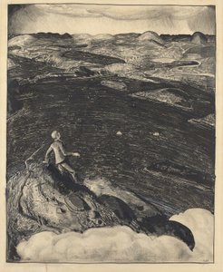 डांसिंग टाउन द टॉप ऑफ़ द वर्ल्ड, 1922। द्वारा जॉर्ज वेस्ले बेलोज़